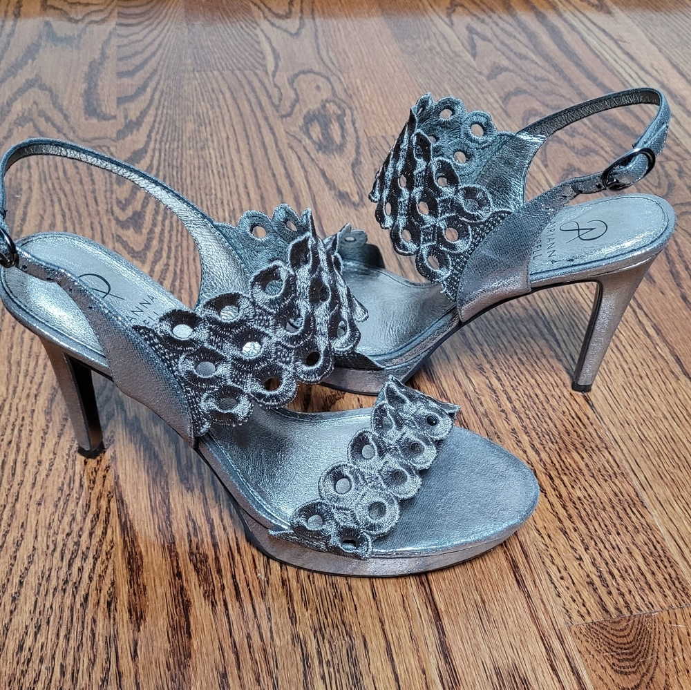 Adrianne Pappel Dress Sandals, Size 6.5